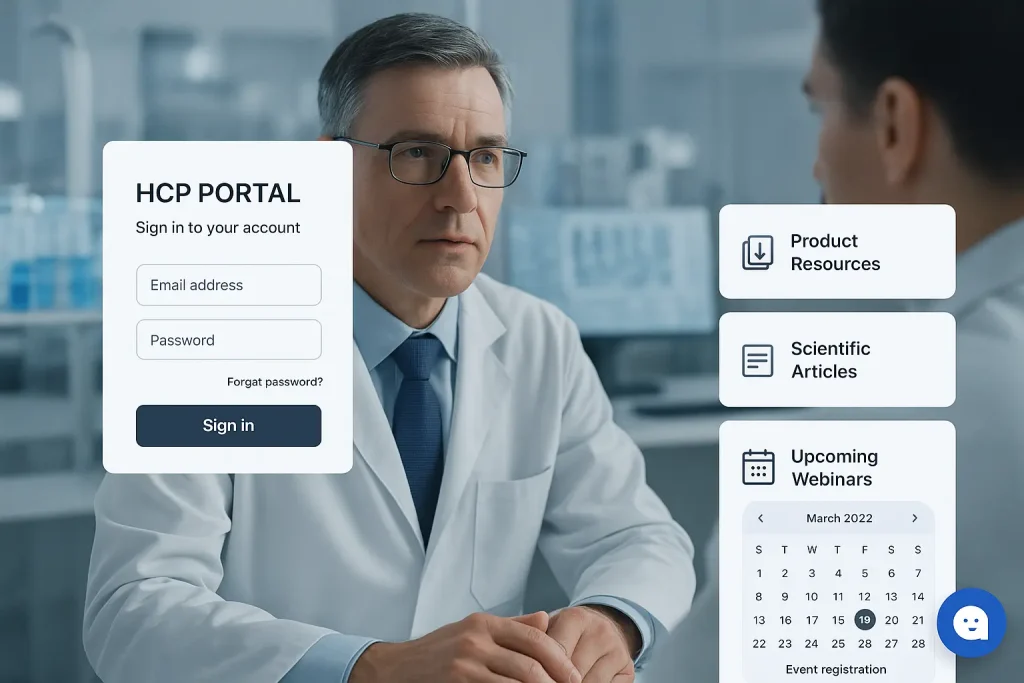 HCP Portal Interface