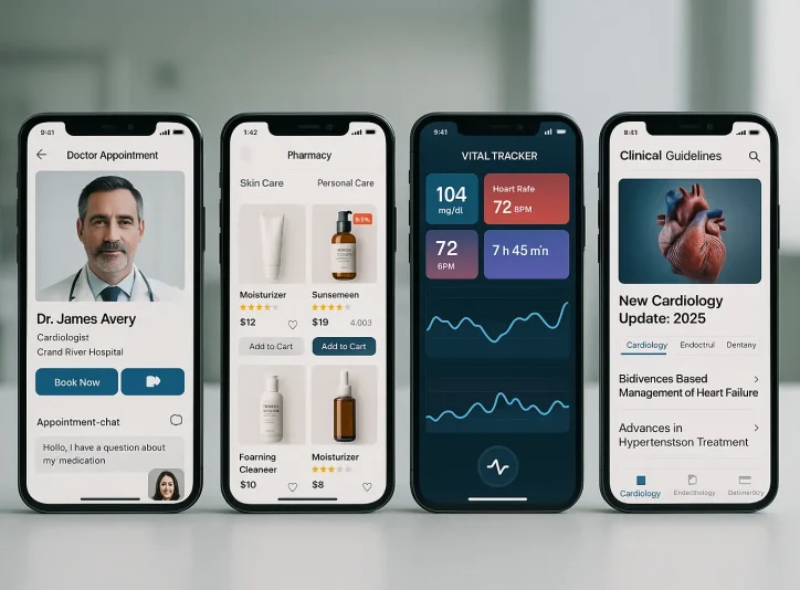 20250723_1401_Healthcare App Showcase_simple_compose_01k0vf0kf1fx3rbzt9m0qpv300